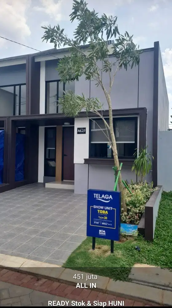 Siap Huni Dekat Toll Legok BSD dan Stasiun Parung Panjang at Telaga