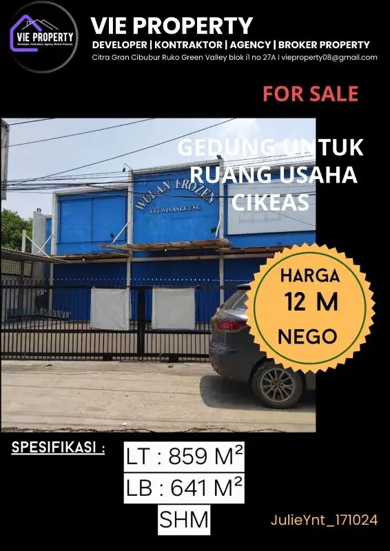 DIJUAL UANG USAHA EX TOKO FROZEN FOOD DI LEUWINANGGUNG DEPOK