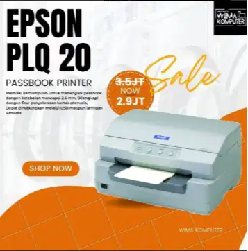 PRINTER EPSON PASHBOOK PLQ - 20 GARANSI SW-DN