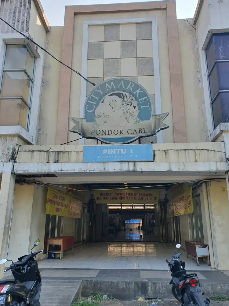 Dijual Cepat Kios di Pasar Pondok Cabe