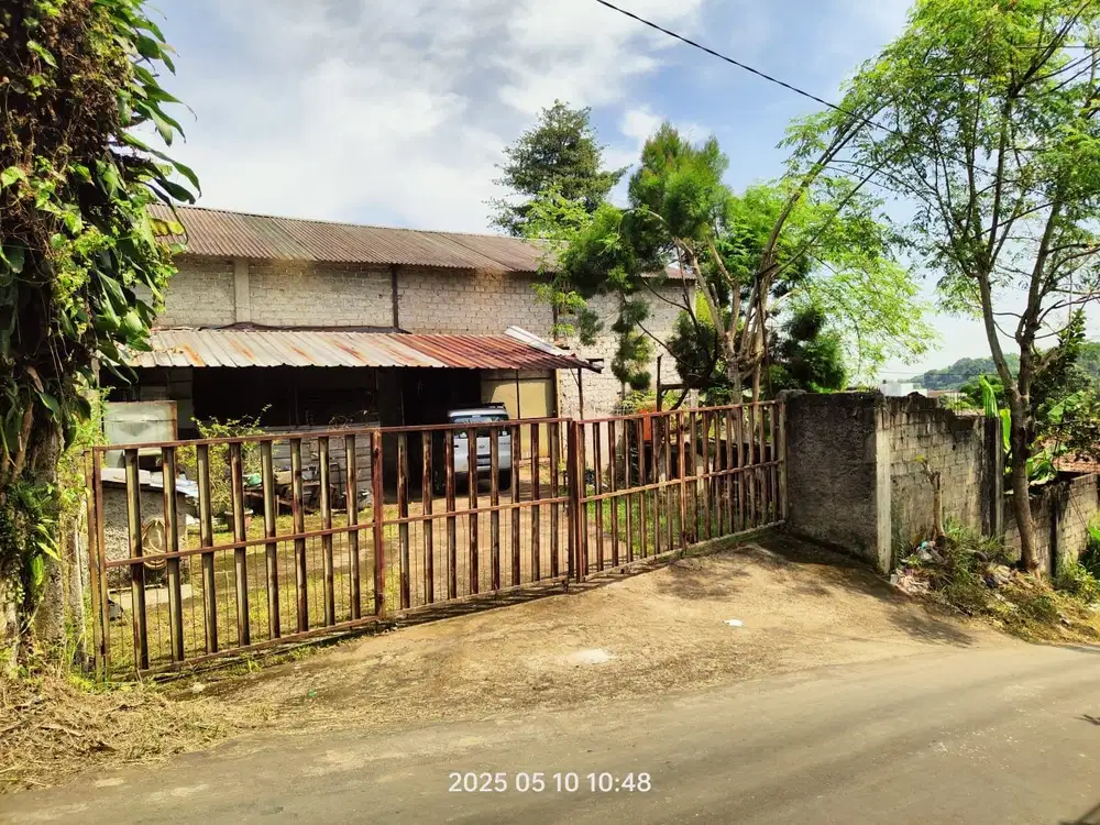 Dijual Gudang di Ciawi Dekat Jalan Raya Ciawi Sukabumi