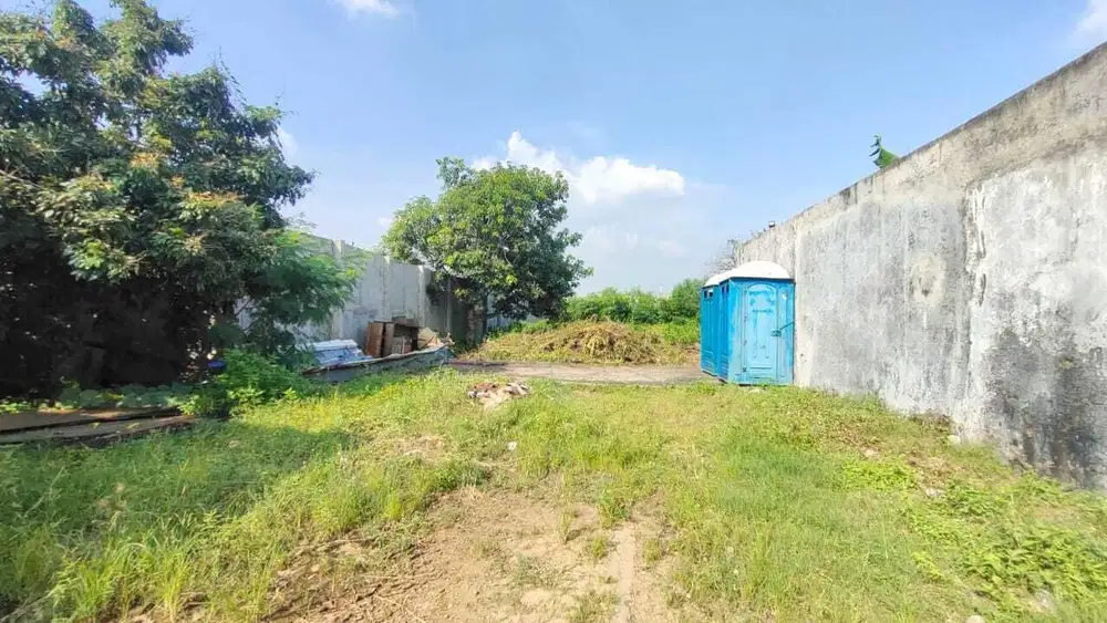 Rumah dan tanah pinggir jln raya hankam pondok melati bekasi strategis