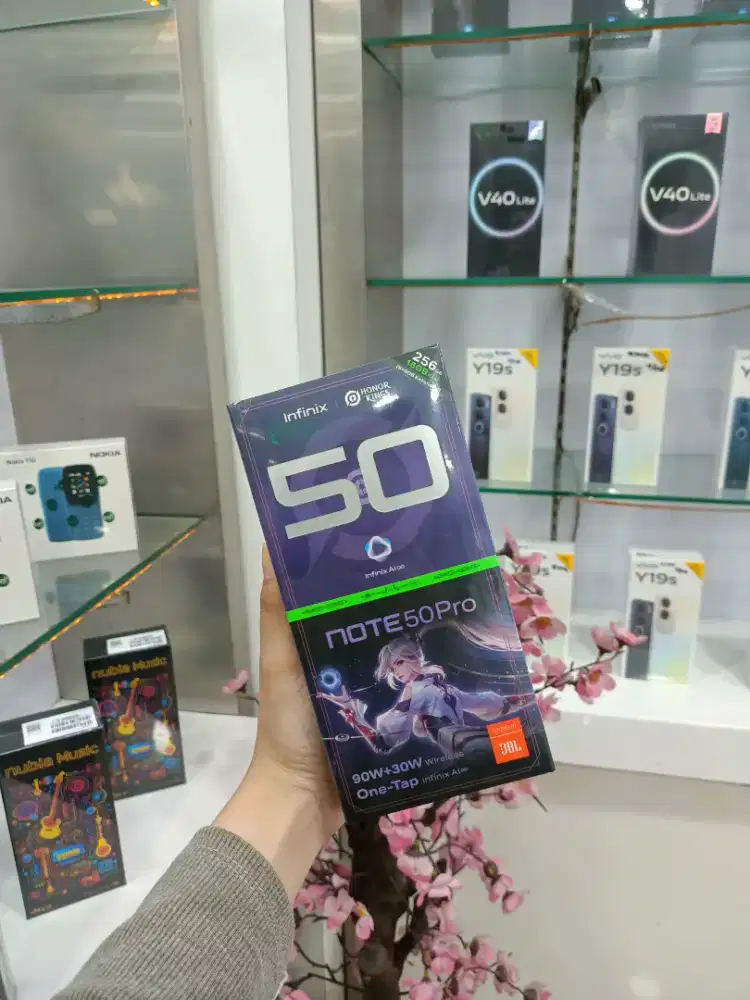 Ready Infinix Note 50 Pro ram 8/256 BARU (SEGEL)
