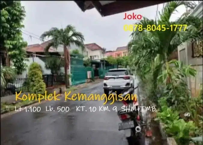 Rumah TERMURAH LT. 1000 M2 di Komplek BUMN Kemanggisan, Slipi, Jakarta