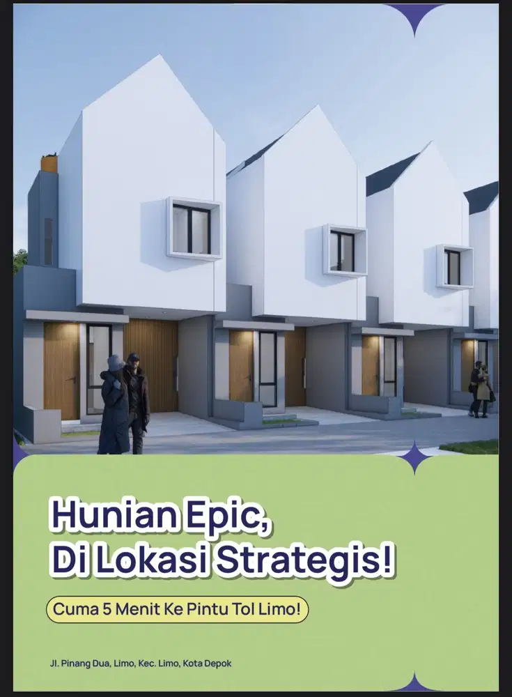 Dijual Rumah Di Limo Depok 5 Menit Ke Pintu Tol Bebas Biaya2
