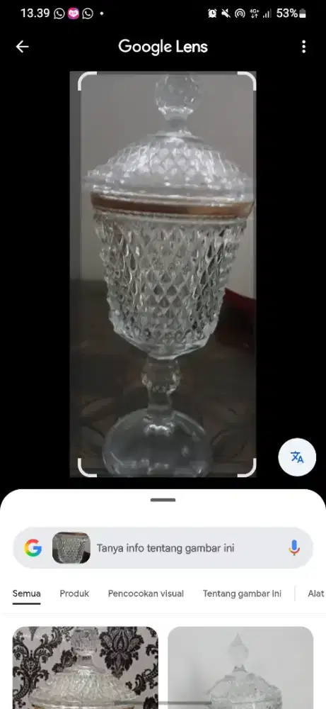 Toples kristal mulus