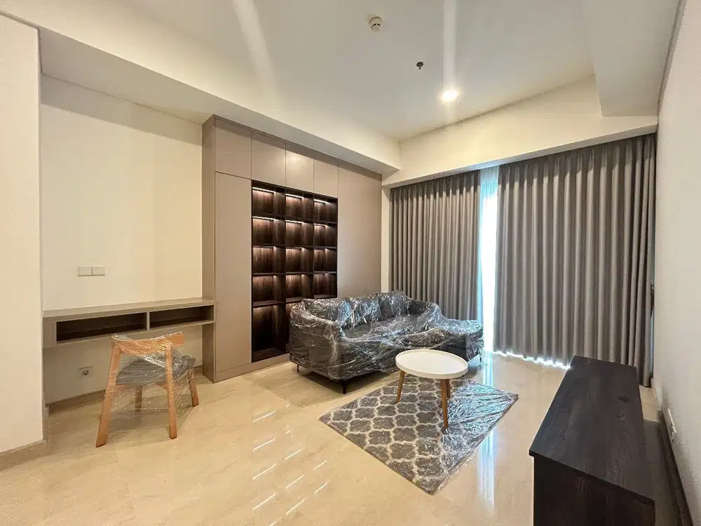 FOR SALE COZY FULL FURNISHED 1 BEDROOM APARTMENT 57 PROMENADE, JAKARTA