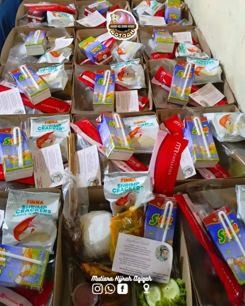Aqiqah Nasi Box Lengkap
