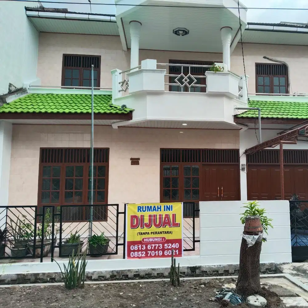 Dijual Rumah 2 Lantai di Medan Tasbi Baru Direnovasi