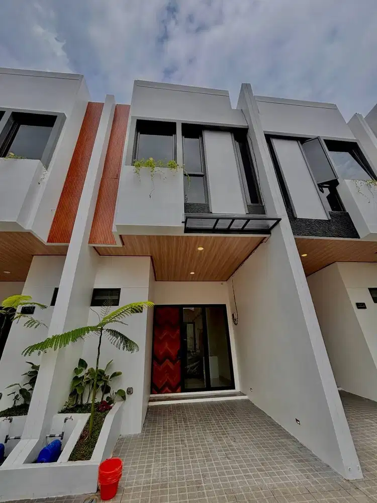 Dijual Rumah Aesthetic Modern DP 0% lokasi 1 menit ke Tol Kukusan