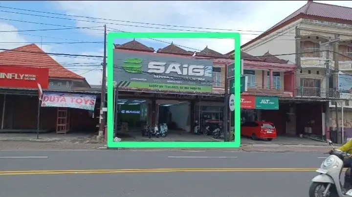 Ruko gandeng 1 lantai pinggir jalan utama Denoasar Utara