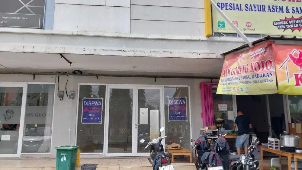 DISEWAKAN RUKO PASAR SENTRALAND PARUNG PANJANG