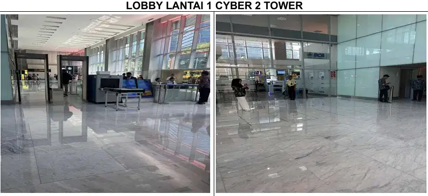 Disewakan Space Office di Gedung Cyber 2 Tower, Kuningan, Jakarta sela