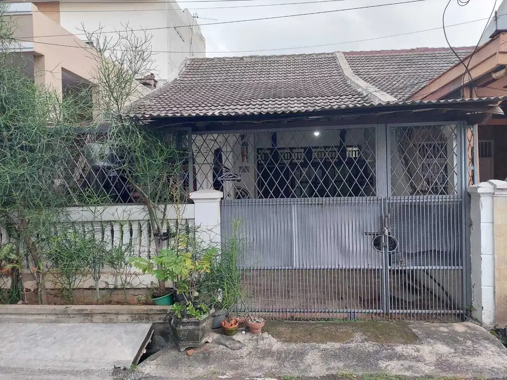 Rumah luas 91m type 3KT Kavling DKI Pondok Kelapa Jakarta Timur