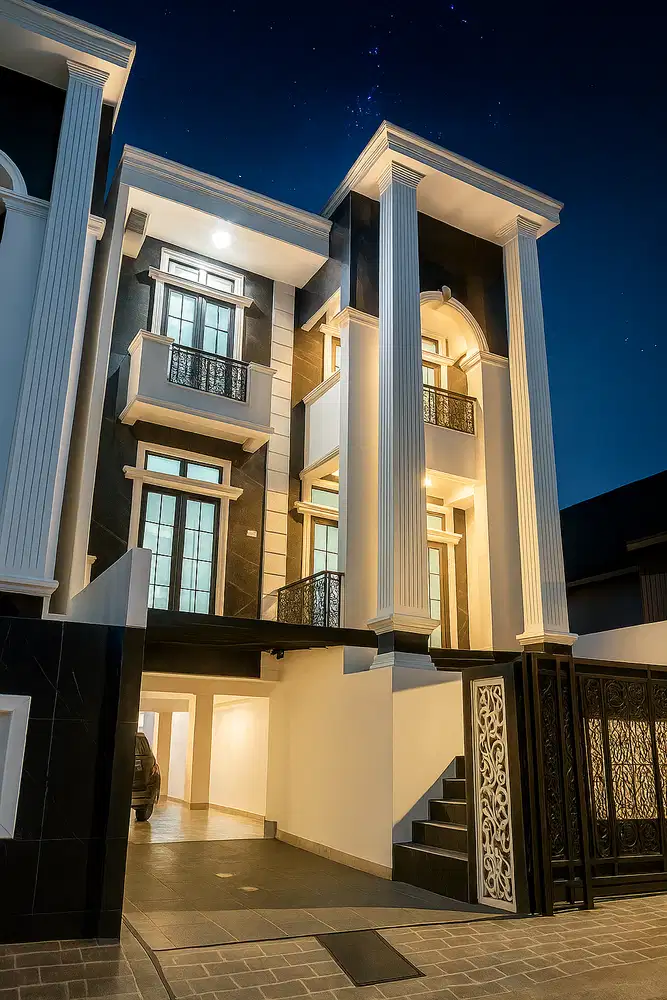 Jual Rumah Baru 3 Lantai Siap Huni Lokasi Strategis Jl. Hertasning