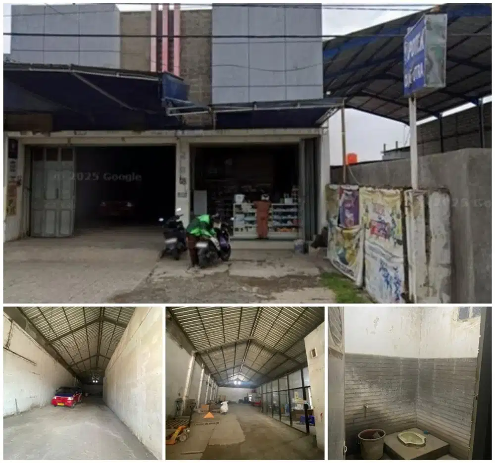 TEGAL KEJAMBON GUDANG HALAMAN PARKIR LUAS STRATEGIS SEWA MURAH