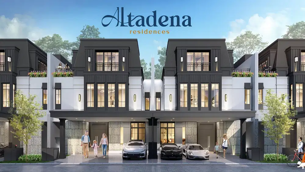 Dijual Hunian Terbaru 3 Lantai Altadena Residence di Gading Serpong, Tangerang