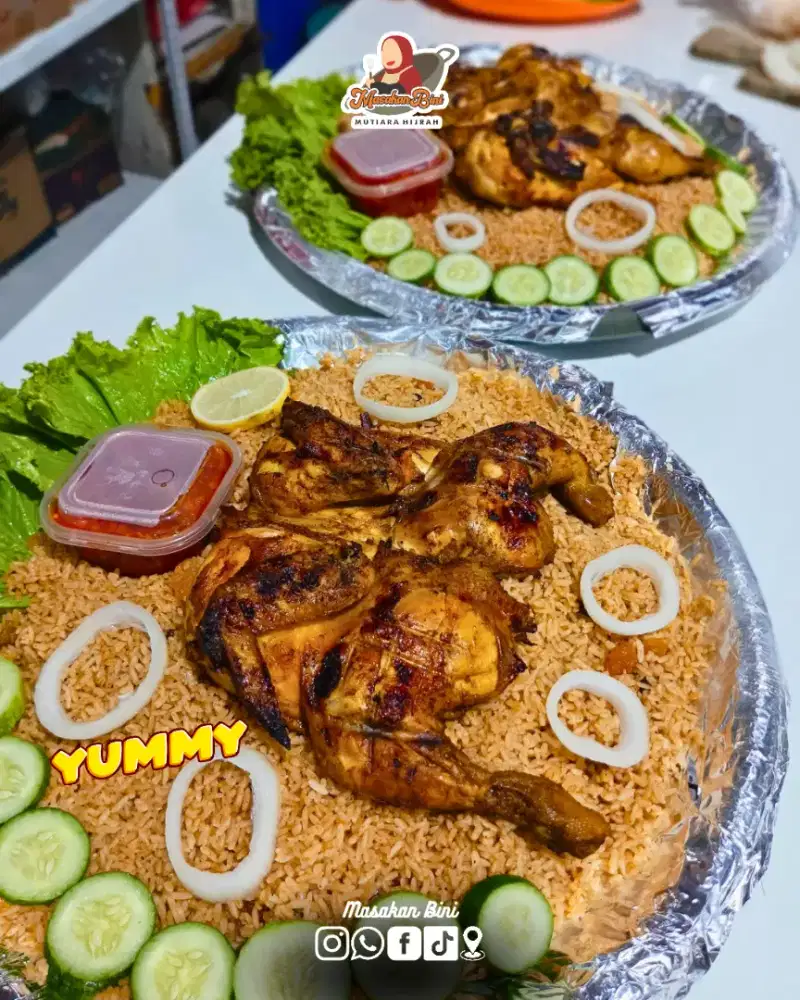 Kebuli lokal | Kebuli basmati | Nasi kotak | Nasi liwe