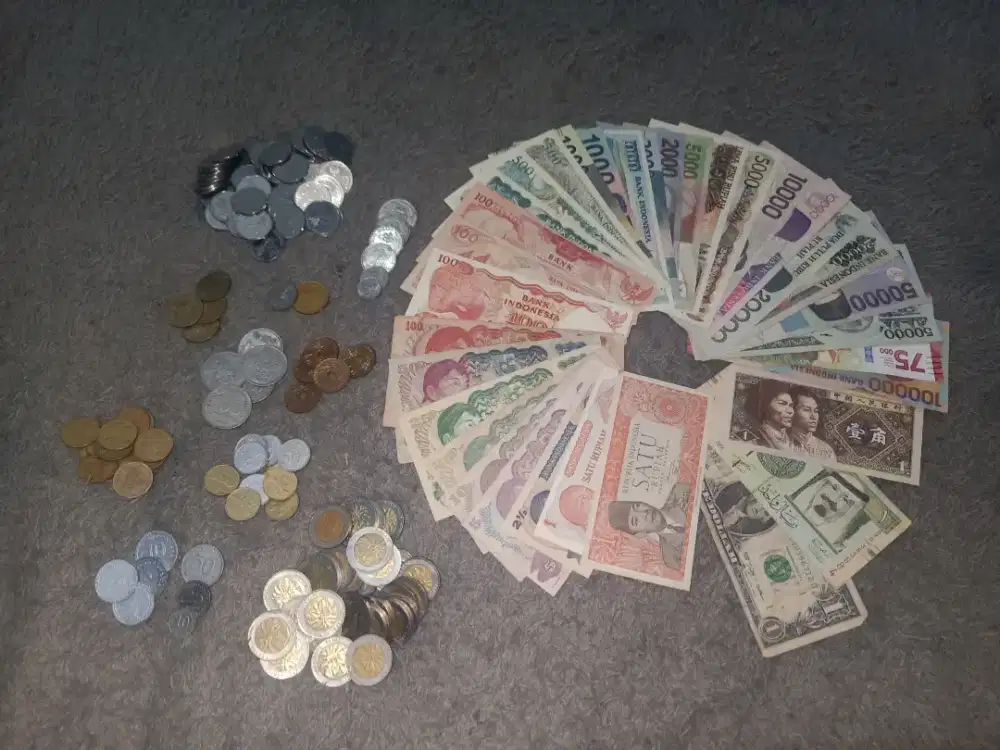 Uang Kertas & Koin Kuno