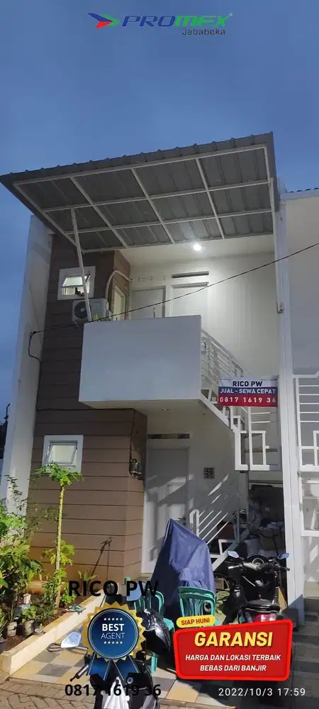 Rumah Town House Siap Huni Kondisi Rapi Bersih Bisa Dijadikan Kost