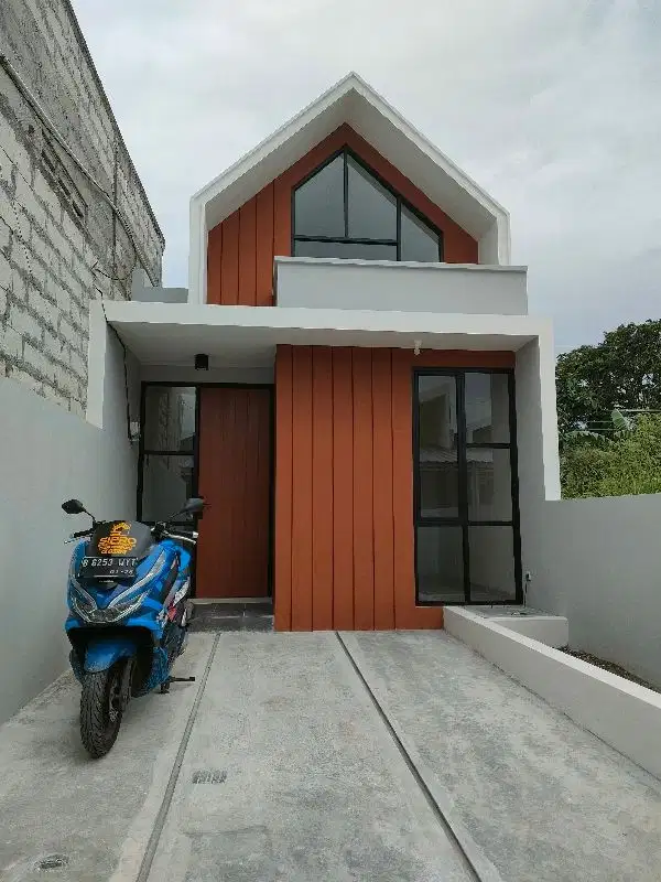 Rumah Cantik Kualitas Mewah Harga Murah dkt Stasiun Sudimara