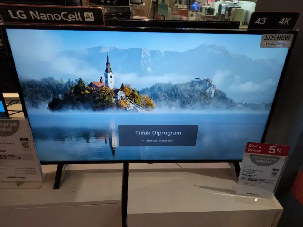 CICILAN TV LG SMART 4K 43