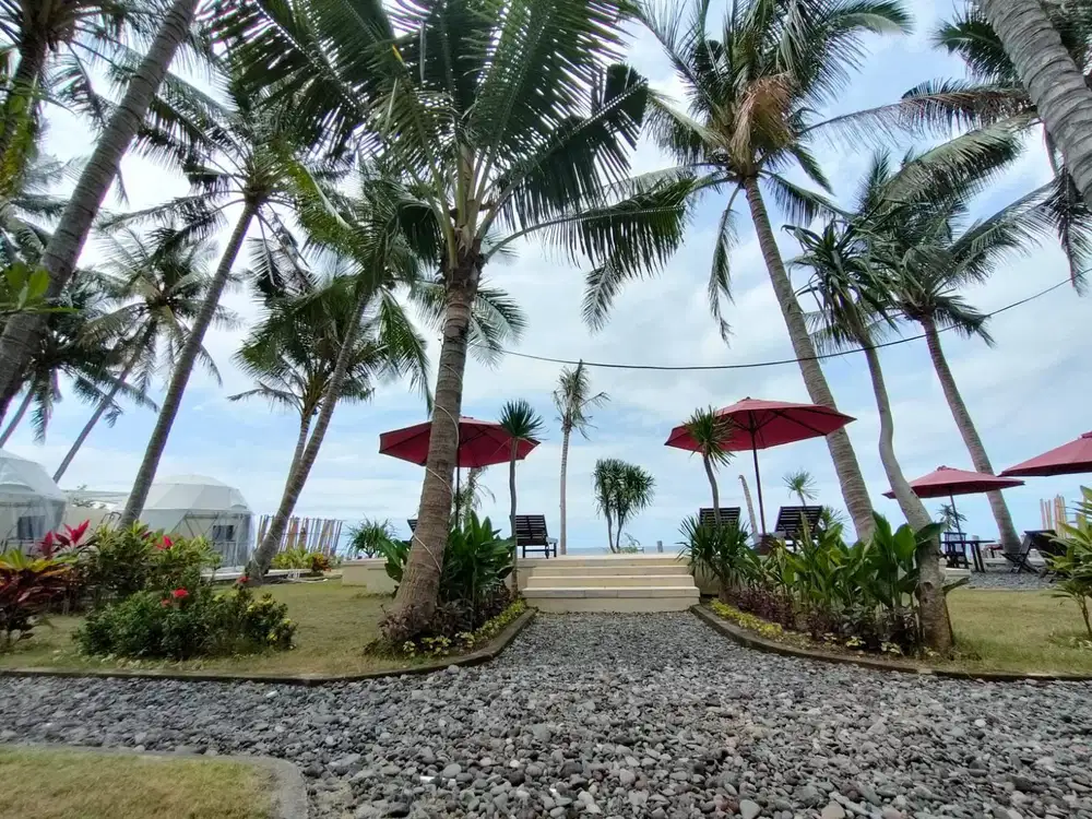 TANAH LANGKA LOS PANTAI UKURAN KECIL DI KUBU KARANGASEM BALI