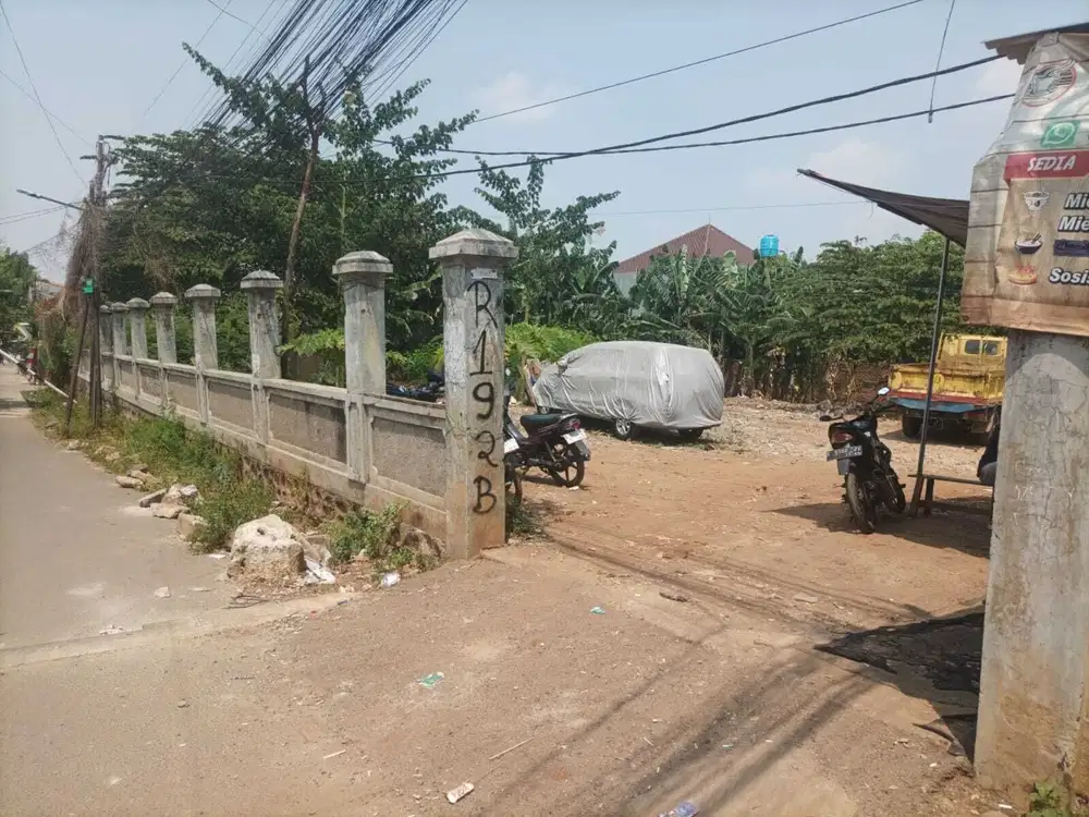 Tanah siap bangun cocok buat cluster di Duren sawit Jakarta timur.