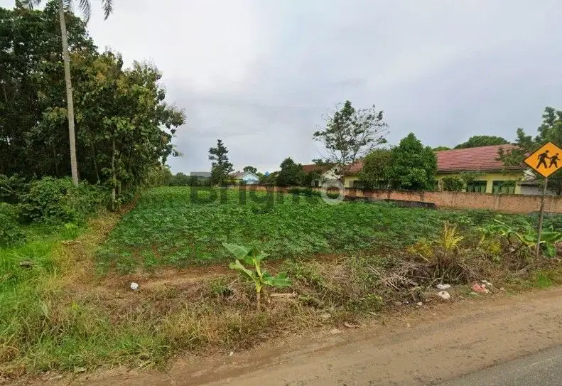 Tanah Luas Pinggir Jalan Lintas Sumatra Desa Wates Lampung Tengah