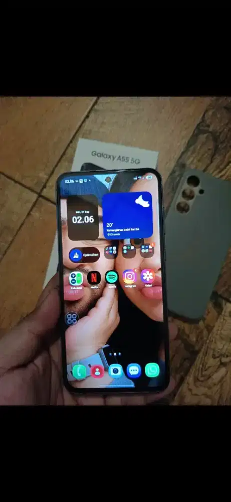 Samsung a55 5g 8+8/256 navy