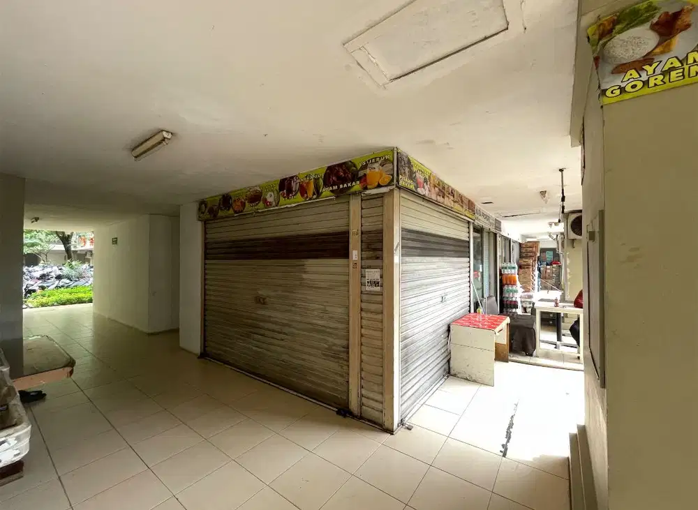 Dijual Kios Dua Muka dan Strategis di Apartemen Kalibata City , Nusa