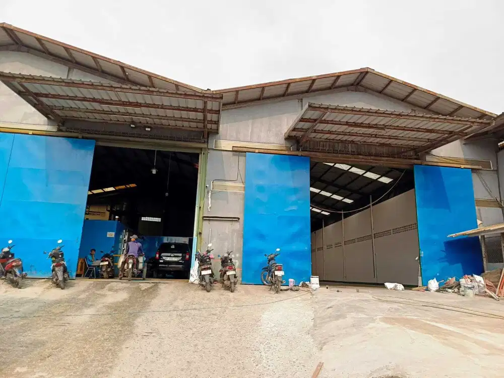 Disewakan Gudang Siap Pakai Luas 360m2 Kavling DPR Cipondoh Tangerang
