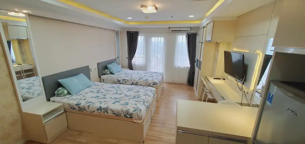 Disewakan apartemen sentul tipe studio dengan 2 tempat tidur layaknya hotel