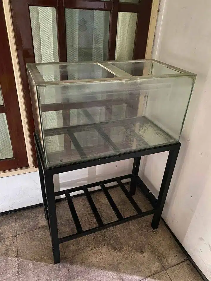 Dijual Akuarium Ikan Ukuran 80X40X40