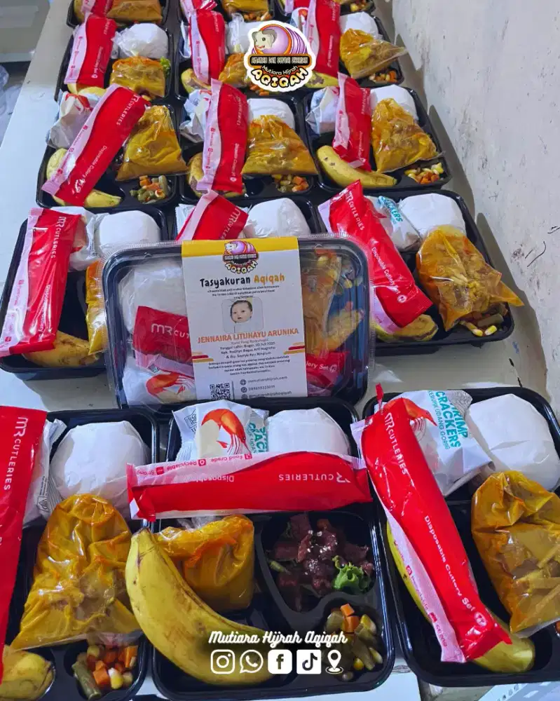 Aqiqah sesuai syarat | Nasi Box