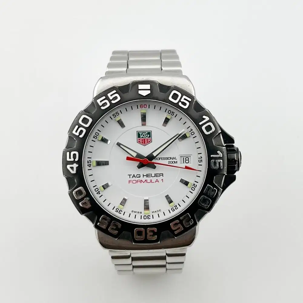 TAG Heuer Formula 1 White Dial WAH1111