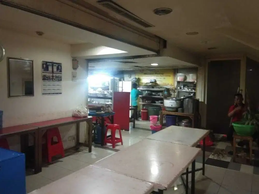 Disewakan kios Kuliner Pasar Mayestik Kebayoran Baru