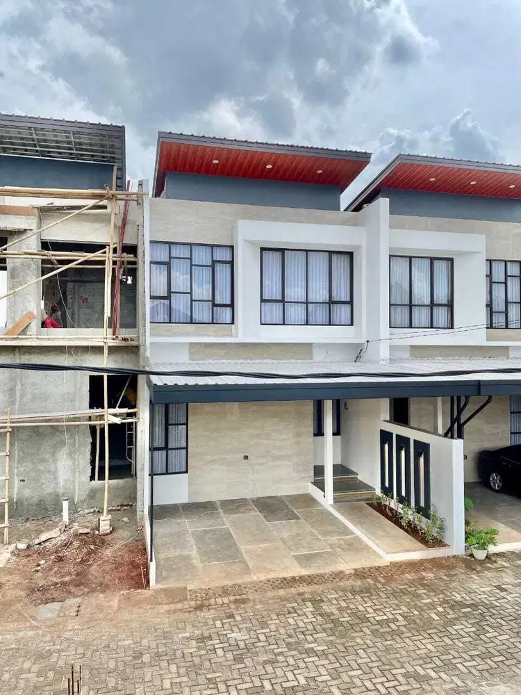 Rumah 2 Lantai Cantik modern dekat LRT Jatimulya Bekasi
