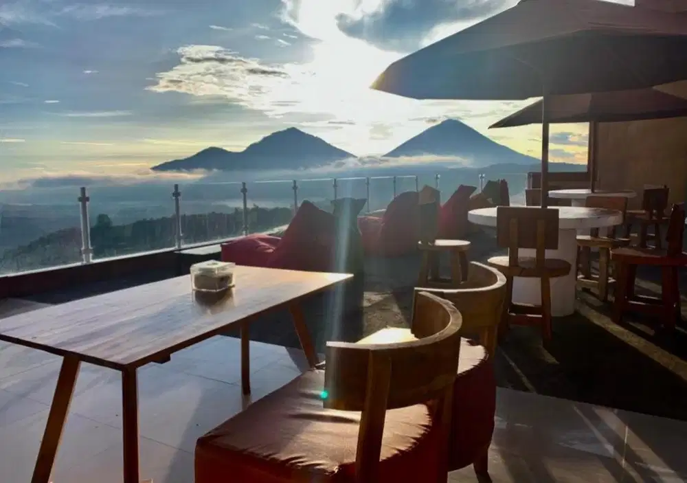 Restaurant View Gunung & Danau Penelokan Kintamani Bangli Bali