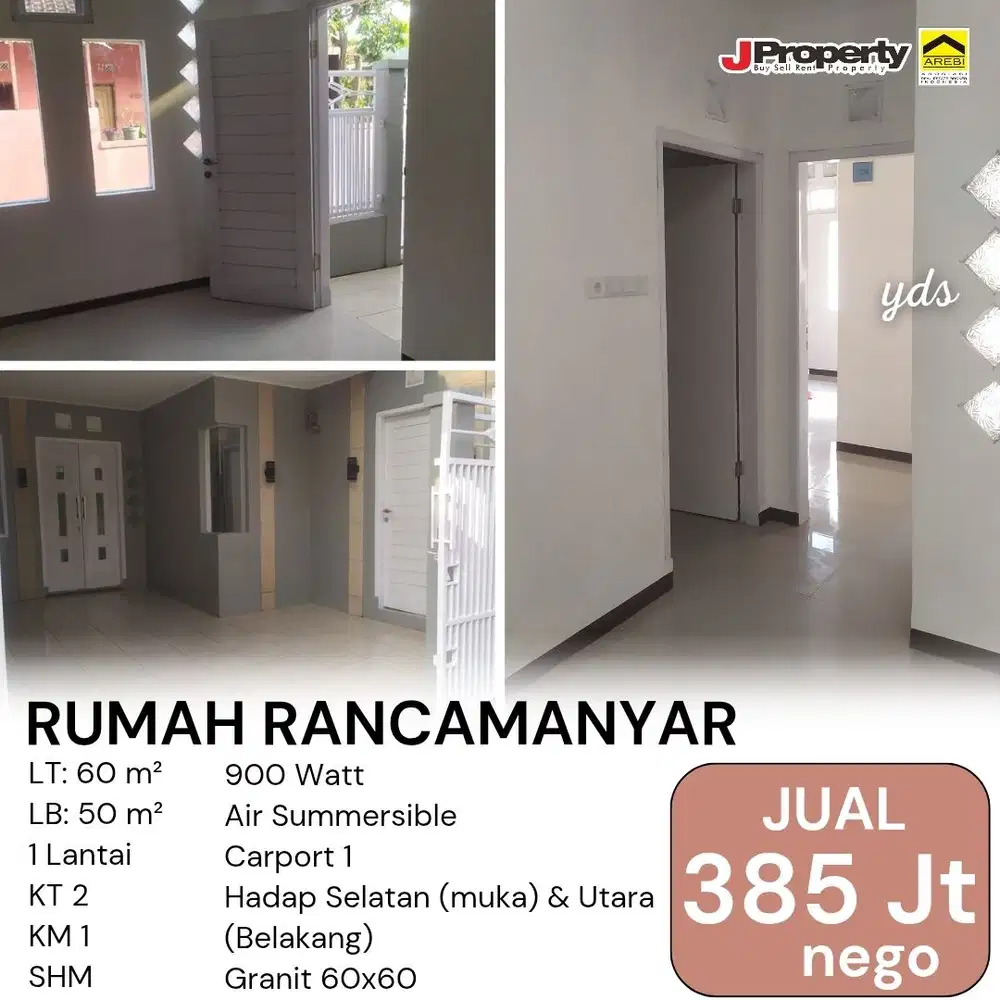 Jual Rumah Rancamanyar Terusan Jalan Cibaduyut