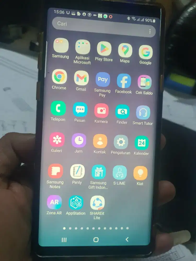 Samsung galaxy note 9  ROM 512