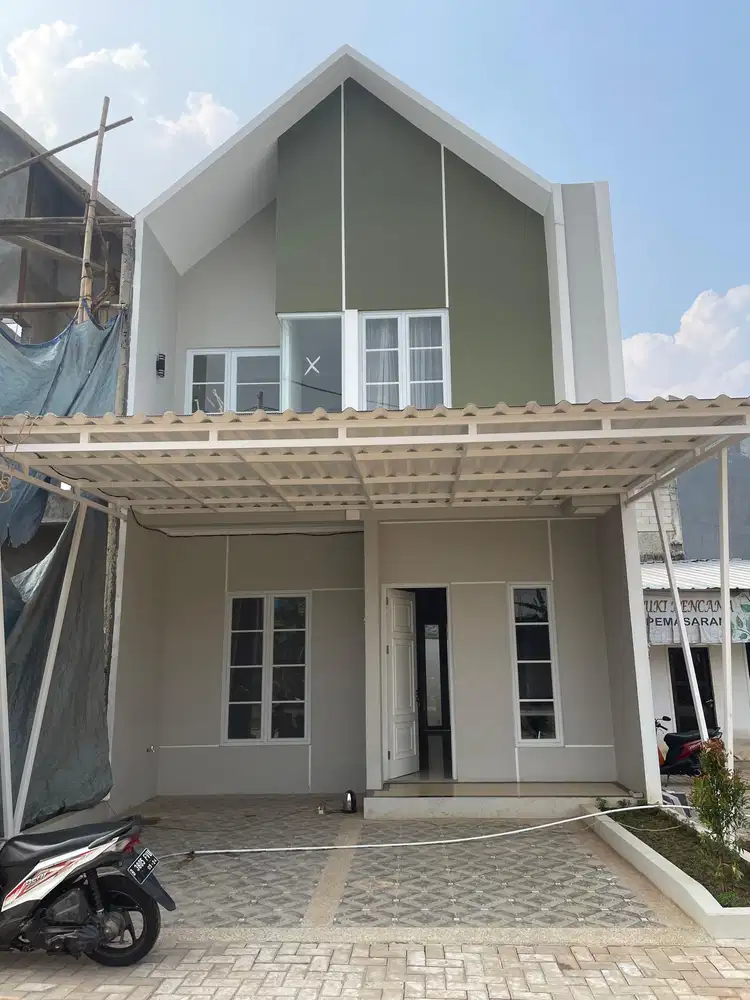 Rumah Modren 2 lantai siap Huni
