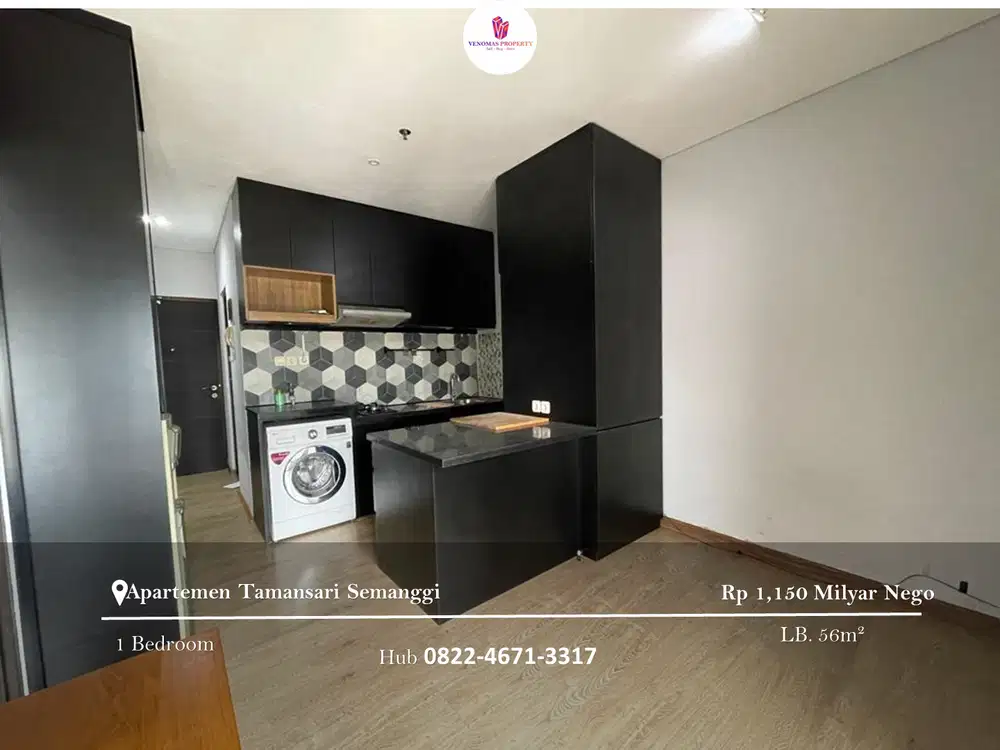 Dijual Apartement Tamansari Semanggi 1 Bedroom Full Furnished Tower A