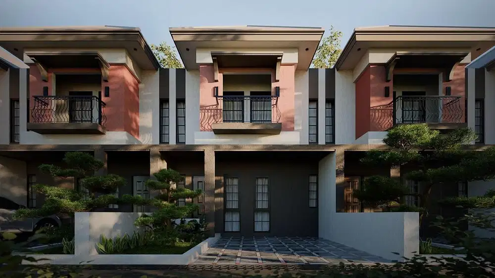rumah dengan konsep modern cileunyi bandung