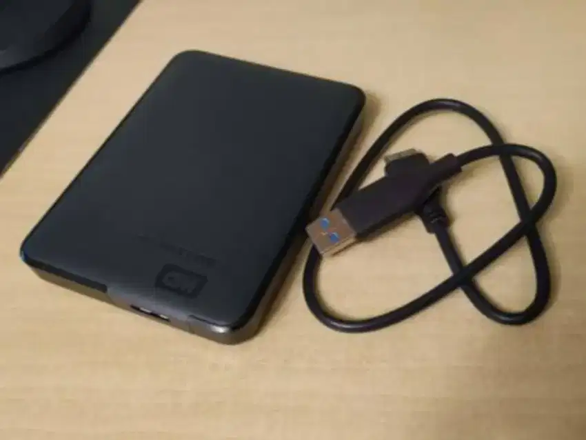 Hardisk External WD Elements 1TB USB 3.0 – Kondisi Mulus Normal