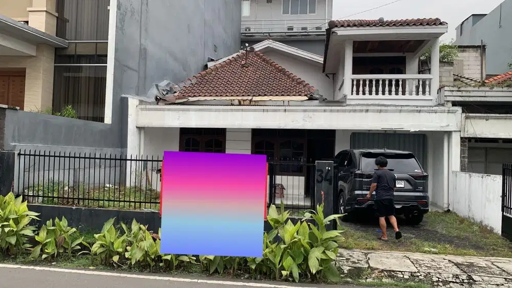 Dijual Rumah Strategis di Cideng Jakarta Pusat