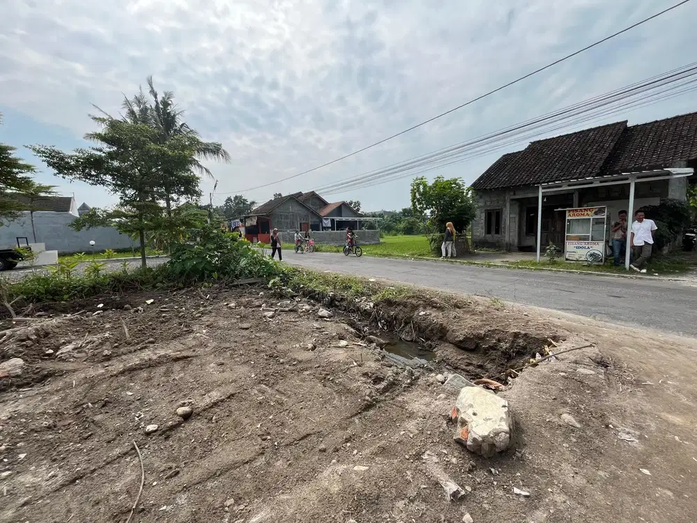 Jual Beli Tanah Jogja, Dekat Kampus UMY, Rimgroad Barat