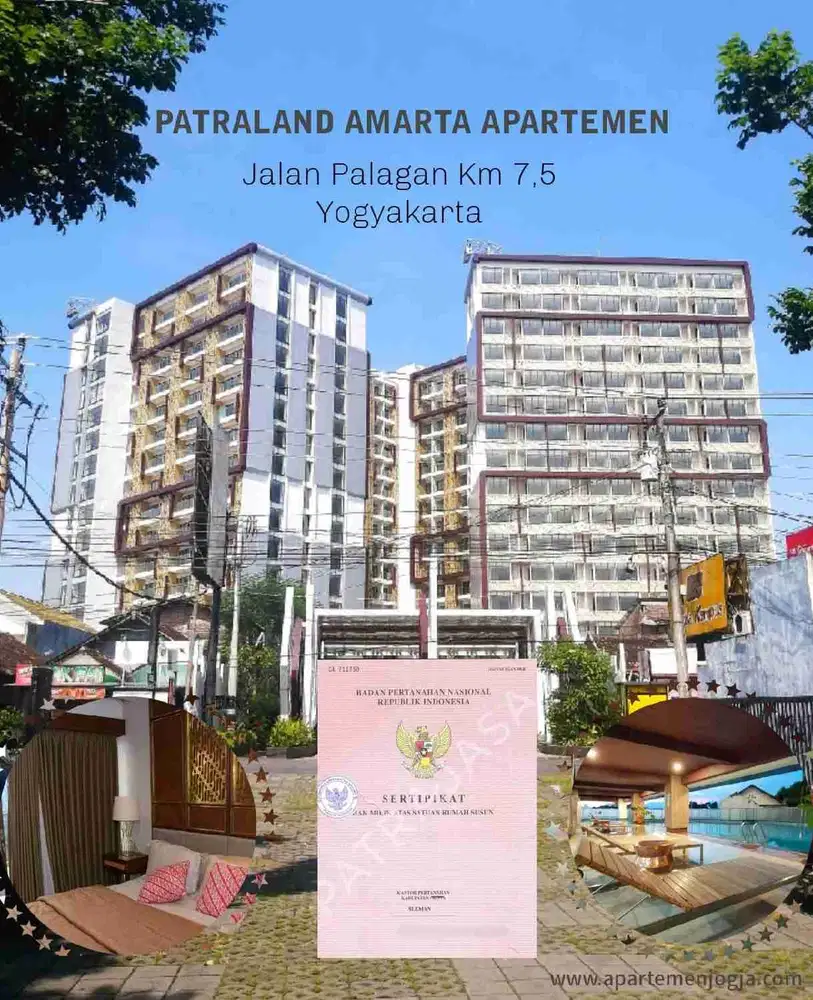 Promo Patraland Amarta Apartemen Jogja Mewah