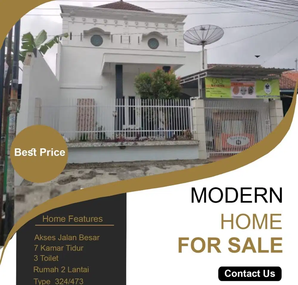 Dijual Rumah tingkat Teluk dekat terminal, RS Dadi Keluarga Purwokerto