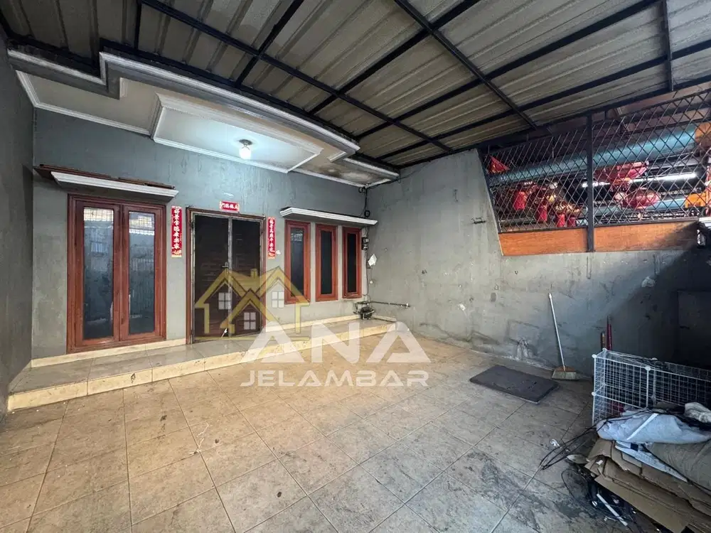 ANA RUMAH UK 6X22M PINGGIR JALAN RAYA JELAMBAR ra